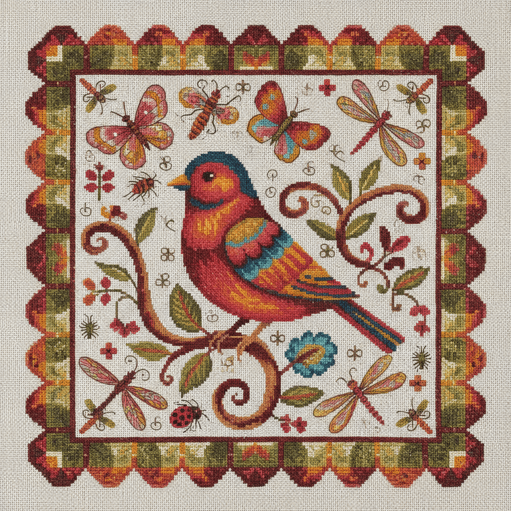 Birds, Butterflies, Insects - LOSKUTOK