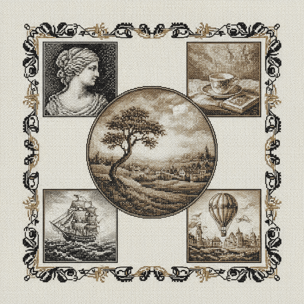 Monochrome Paintings - LOSKUTOK