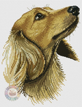 Red dog Cross Stitch Pattern (PDF + XSD)