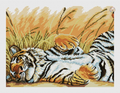 Tiger Cross Stitch Pattern (PDF + XSD)