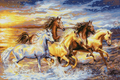 Horses Cross Stitch Pattern (PDF + XSD)
