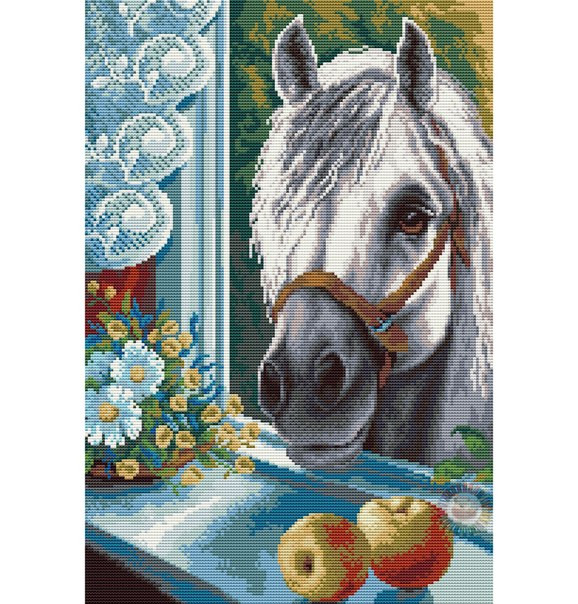 Horse Cross Stitch Pattern (PDF + XSD)