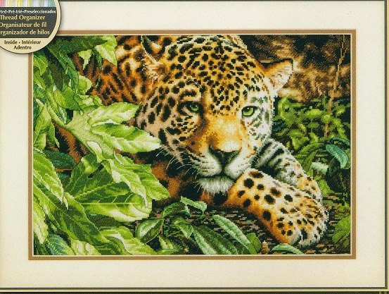 Leopard Cross Stitch Pattern (PDF + XSD)