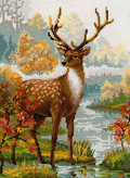 Deer Cross Stitch Pattern (PDF + XSD)