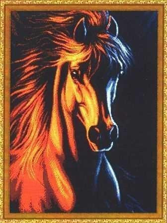 Horse Cross Stitch Pattern (PDF + XSD)