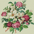 Blooming Peonies Cross Stitch Pattern (PDF + XSD)