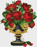 Climbing Roses Cross Stitch Pattern (PDF + XSD)