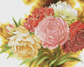 Lush Peonies Cross Stitch Pattern (PDF + XSD)