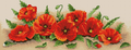 Summer Poppies Cross Stitch Pattern (PDF + XSD)