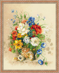 Field Flowers Cross Stitch Pattern (PDF + XSD)