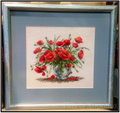 Poppies in Bloom Cross Stitch Pattern (PDF + XSD)