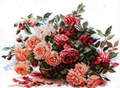 Summer Roses Cross Stitch Pattern (PDF + XSD)