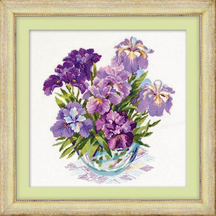 Bright Bouquet Cross Stitch Pattern (PDF + XSD)