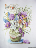 Spring Field Cross Stitch Pattern (PDF + XSD)