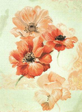 Gentle Poppy Cross Stitch Pattern (PDF + XSD)