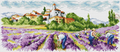 Lavender Field Cross Stitch Pattern (PDF + XSD)
