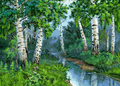 Birch Grove Cross Stitch Pattern (PDF + XSD)
