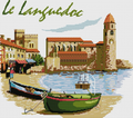 Languedoc Roussillon Cross Stitch Pattern (PDF + XSD)
