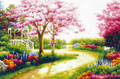 Beautiful Garden Cross Stitch Pattern (PDF + XSD)