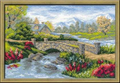 Bridge over the River Cross Stitch Pattern (PDF + XSD)