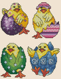 Easter Chicks Cross Stitch Pattern (PDF + XSD)
