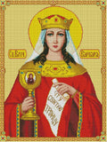 St. Great Martyr Varvara Cross Stitch Pattern (PDF + XSD)