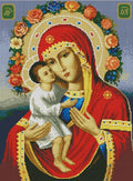 Our Lady of Zhirovytska Cross Stitch Pattern (PDF + XSD)