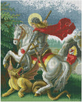 St. Great Martyr George the Victorious Cross Stitch Pattern (PDF + XSD)