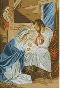 The Birth of Jesus Cross Stitch Pattern (PDF + XSD)