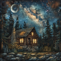 A Fairy Tale of the Starry Forest Cross Stitch Pattern (PDF + XSD)