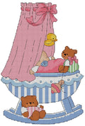 Baby Cross Stitch Pattern (PDF + XSD)