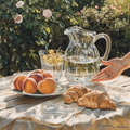 Pastel Masterpieces. Breakfast in Nature Cross Stitch Pattern (PDF + XSD)