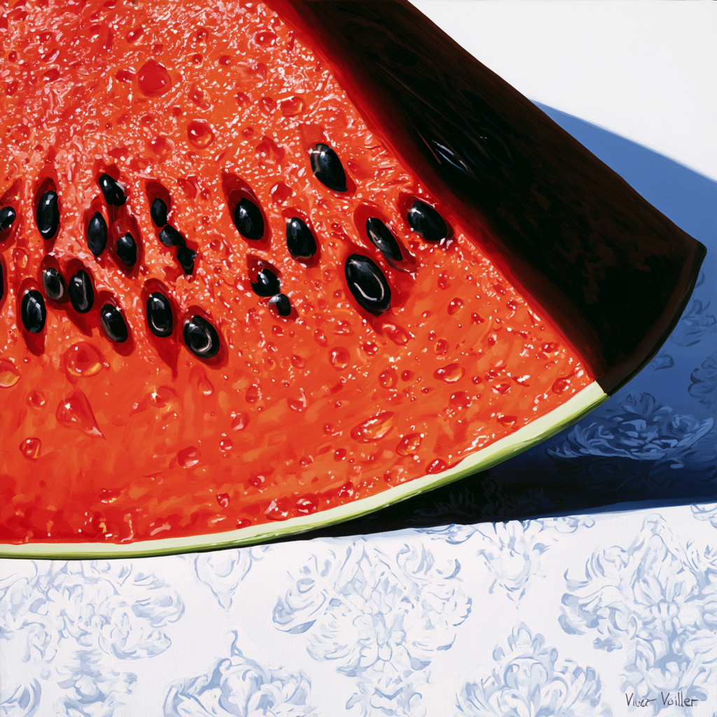Warm memories. The freshness of watermelon Cross Stitch Pattern (PDF + XSD)