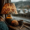 Warm memories. Rainy evening Cross Stitch Pattern (PDF + XSD)