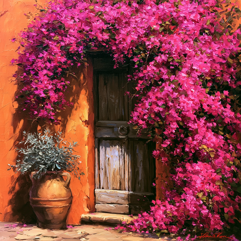 Around the World. Tuscan Afternoon Cross Stitch Pattern (PDF + XSD)
