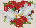 Pigeons Cross Stitch Pattern (PDF + XSD)