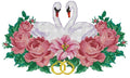 Wedding swans Cross Stitch Pattern (PDF + XSD)