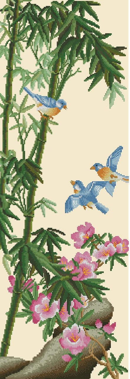 Harbingers of happiness Cross Stitch Pattern (PDF + XSD)