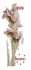 Irises Cross Stitch Pattern (PDF + XSD)
