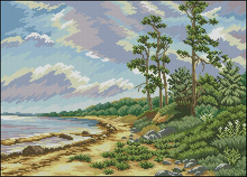 At Noon Cross Stitch Pattern (PDF + XSD)