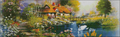 Lakeside Landscape Cross Stitch Pattern (PDF + XSD)