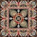 Ornament on a black background Cross Stitch Pattern (PDF + XSD)
