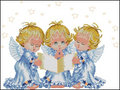 Angels Cross Stitch Pattern (PDF + XSD)