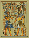 Egypt motif Cross Stitch Pattern (PDF + XSD)