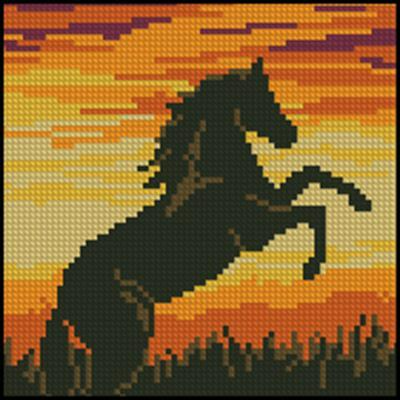 Sunset — Cross Stitch Pattern (PDF + XSD)