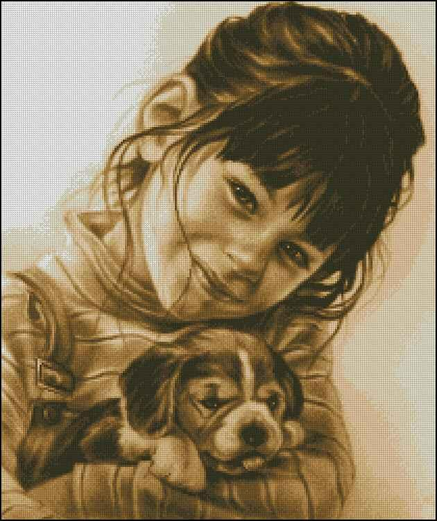 My beast — Cross Stitch Pattern (PDF + XSD)