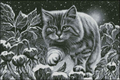Snow cat — Cross Stitch Pattern (PDF + XSD)