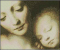 Madonna with Child — Cross Stitch Pattern (PDF + XSD)