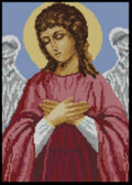 Little Guardian Angel Cross Stitch Pattern (PDF + XSD)