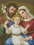 Holy Family Cross Stitch Pattern (PDF + XSD)